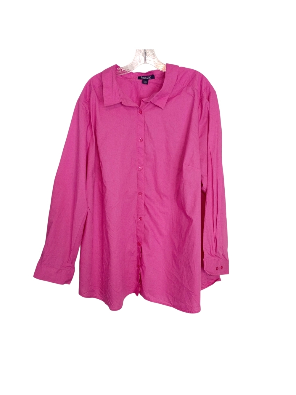 Roman's Bright Pink Button-Up Shirt 28W